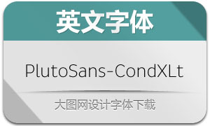PlutoSans-CondXLt(Ӣ)