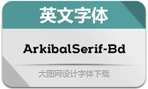 ArkibalSerif-Bold(Ӣ)