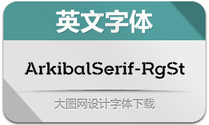 ArkibalSerif-StencilRegular()