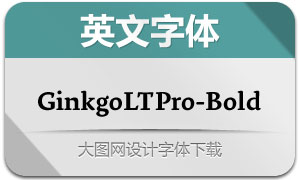 GinkgoLTPro-Bold(Ӣ)