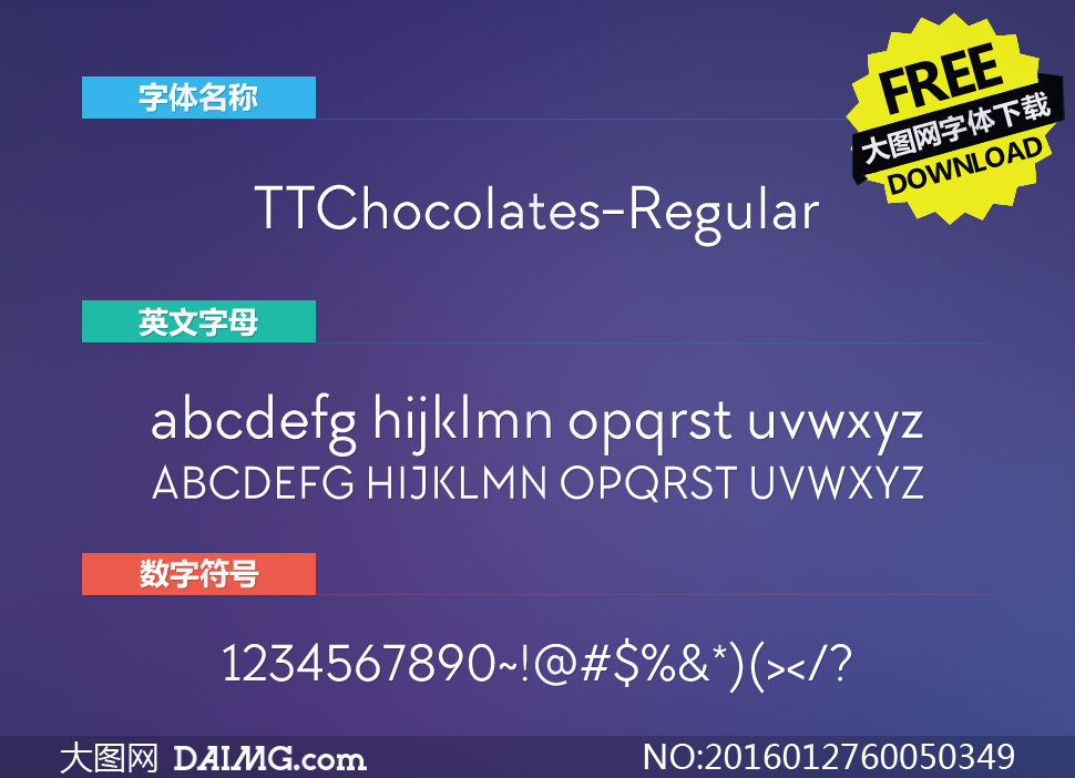 TTChocolates-Regular(Ӣ)