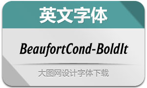 BeaufortCond-BoldItalic()