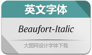 Beaufort-Italic(Ӣ)