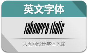 TabooPro-Italic(Ӣ)
