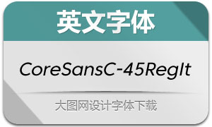 CoreSansC-45RegIt(Ӣ)