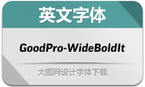 GoodPro-WideBoldIt(Ӣ)
