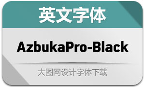 AzbukaPro-Black(Ӣ)