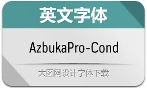 AzbukaPro-Condensed(Ӣ)