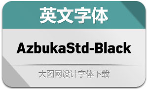 AzbukaStd-Black(Ӣ)