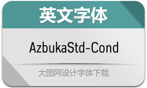 AzbukaStd-Cond(Ӣ)