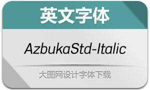 AzbukaStd-Italic(Ӣ)