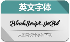 BlackScript-InlineBold(Ӣ)