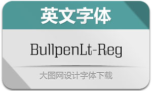 BullpenLt-Regular(Ӣ)