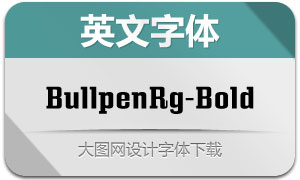 BullpenRg-Bold(Ӣ)