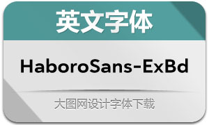 HaboroSans-ExtBold(Ӣ)