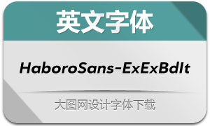 HaboroSans-ExExBdIt(Ӣ)