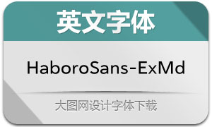 HaboroSans-ExtMed(Ӣ)