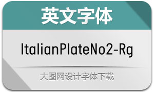 ItalianPlateNoTwo-Rg(Ӣ)