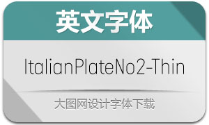 ItalianPlateNoTwo-Tn(Ӣ)