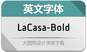 LaCasa-Bold(Ӣ)