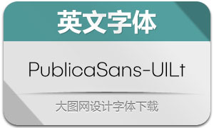 PublicaSans-UltraLight