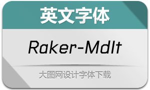 Raker-MediumItalic(Ӣ)