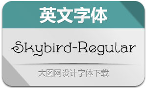 Skybird-Regular(Ӣ)