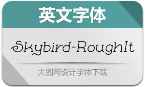 Skybird-RoughItalic(Ӣ)