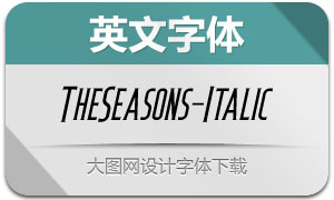 TheSeasons-Italic(Ӣ)