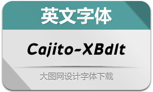 Cajito-ExtraBoldIt(Ӣ)
