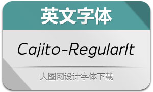 Cajito-RegularItalic(Ӣ)