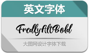 FredlyAlternates-Bold(Ӣ)