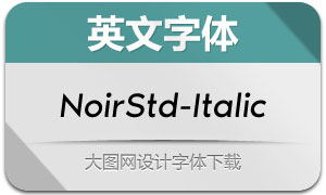 NoirStd-Italic(Ӣ)