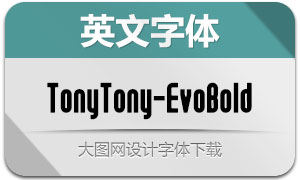 TonyTony-EvoBold(Ӣ)