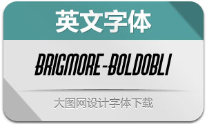 Brigmore-BoldOblique(Ӣ)