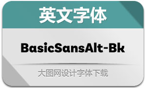 BasicSansAlt-Black(Ӣ)