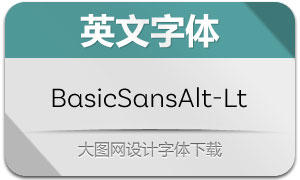 BasicSansAlt-Light(Ӣ)