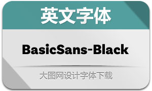 BasicSans-Black(Ӣ)