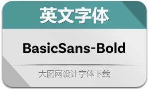 BasicSans-Bold(Ӣ)