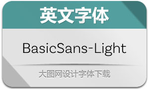 BasicSans-Light(Ӣ)