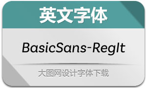 BasicSans-RegularIt(Ӣ)