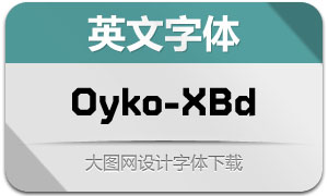 Oyko-ExtraBold(Ӣ)