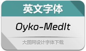 Oyko-MediumItalic(Ӣ)