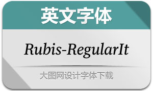 Rubis-RegularItalic(Ӣ)