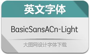 BasicSansAltCnd-Light(Ӣ)