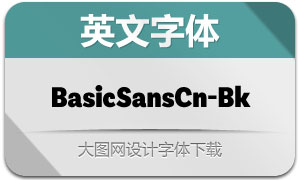 BasicSansCnd-Black(Ӣ)