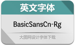 BasicSansCnd-Regular(Ӣ)