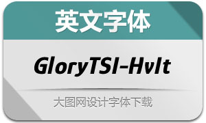 GloryTSI-HeavyItalic(Ӣ)