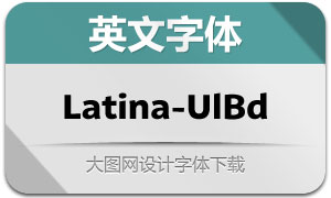 Latina-UltraBold(Ӣ)