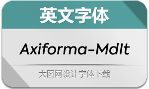 Axiforma-MediumItalic(Ӣ)